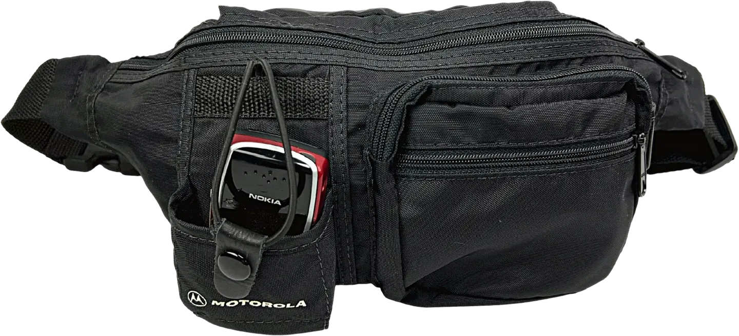 00s 00s Motorola Cell Phone Utility Fanny Pack