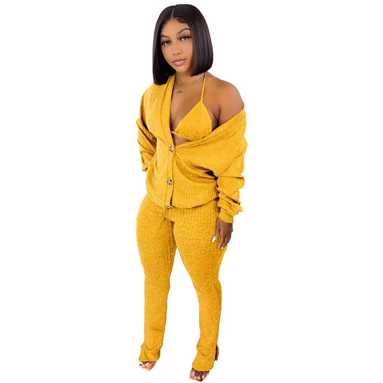 2 piece set outfits women's  tracksuit two piece pants sets for women