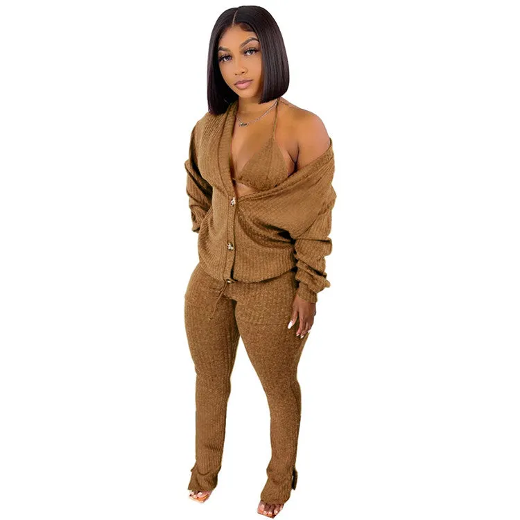 2 piece set outfits women's  tracksuit two piece pants sets for women