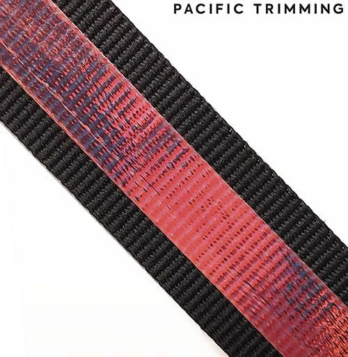 3/4" Striped Reflective Tape : ZRT002BK (3 Colors)