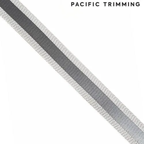 5/8" Reflective White/Silver Tape : ZRT006WT