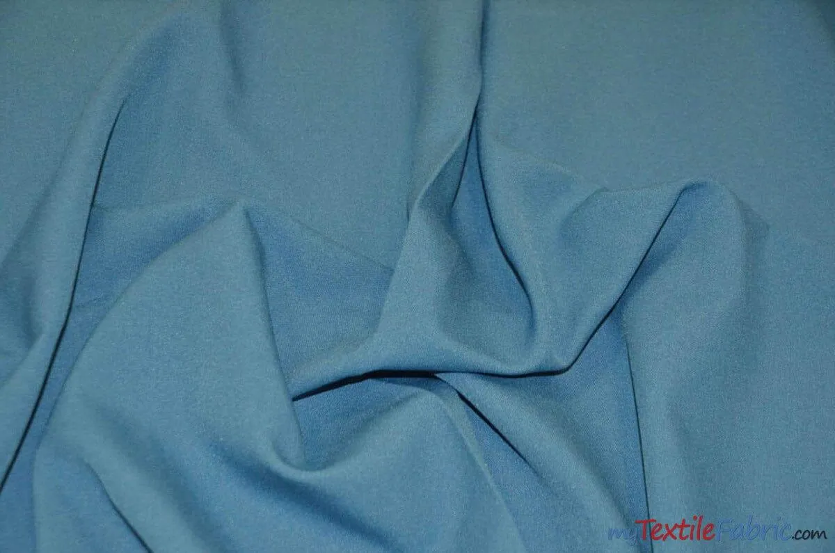 60" Wide Polyester Fabric by the Yard | Visa Polyester Poplin Fabric | Basic Polyester for Tablecloths, Drapery, and Curtains |