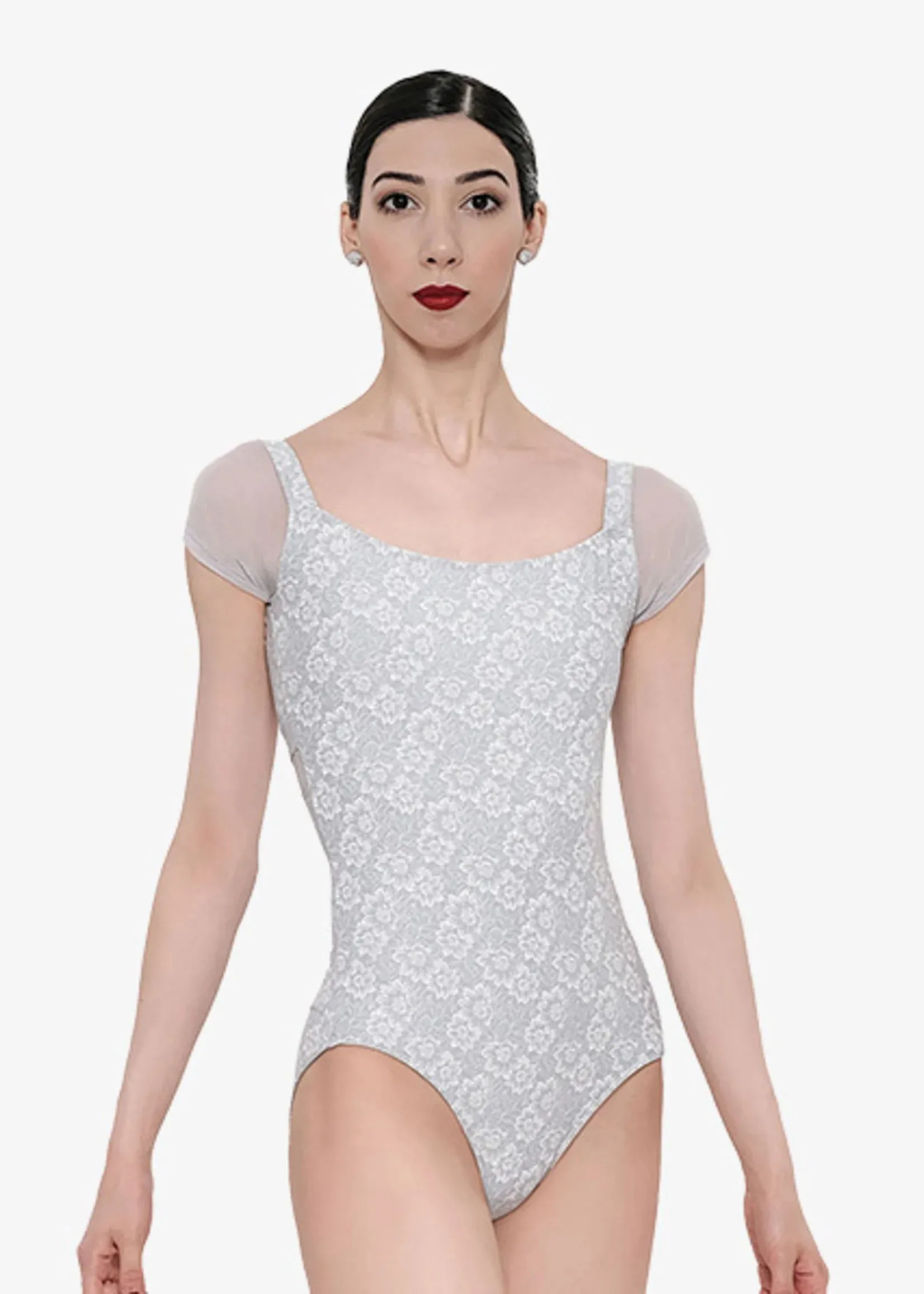 Acante Leotard - Light Grey