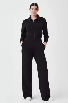 Airessentials Long Sleeve Wide Leg Jumpsuit