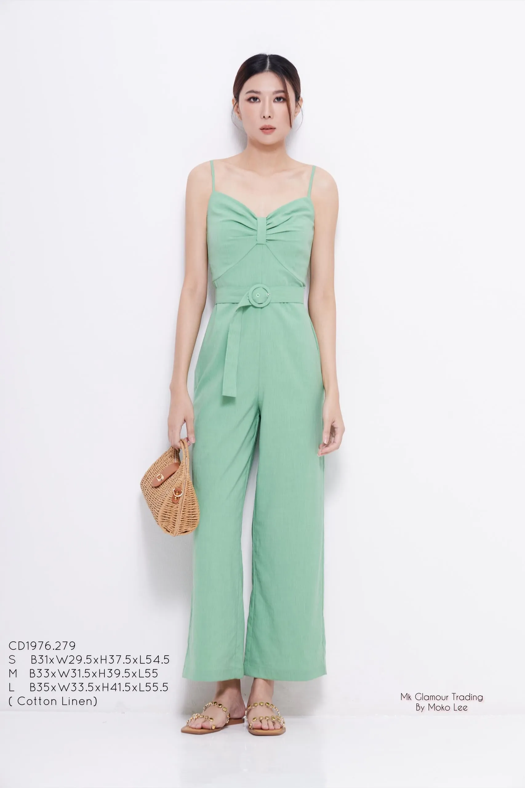 Aisha Straight Legged Jumpsuit