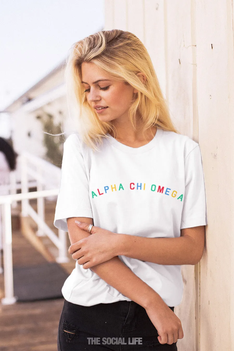 Alpha Chi Omega ABC Tee