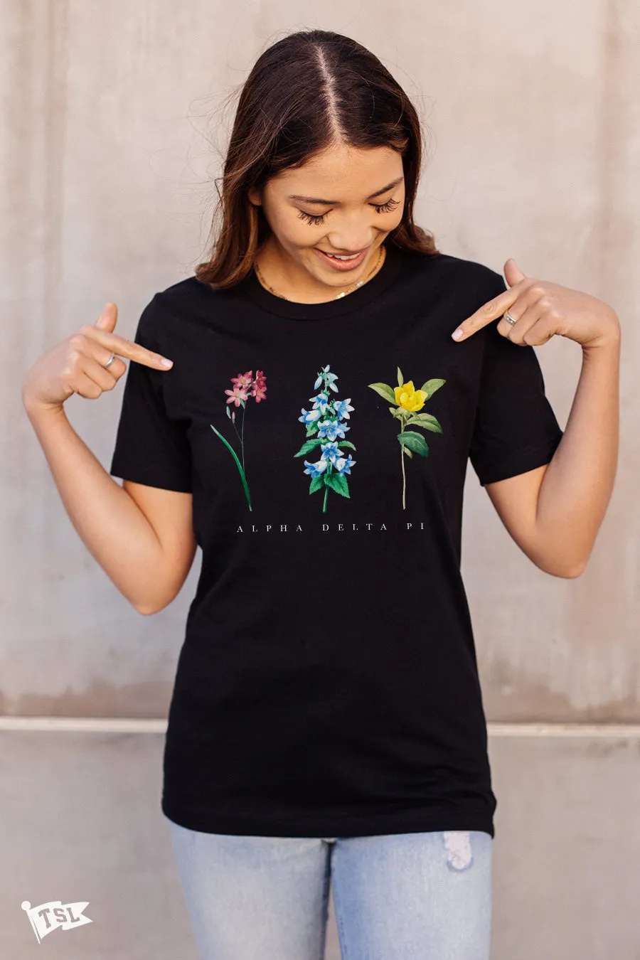 Alpha Delta Pi Bloom Tee