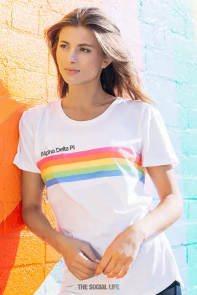 Alpha Delta Pi Prism Scoop Tee