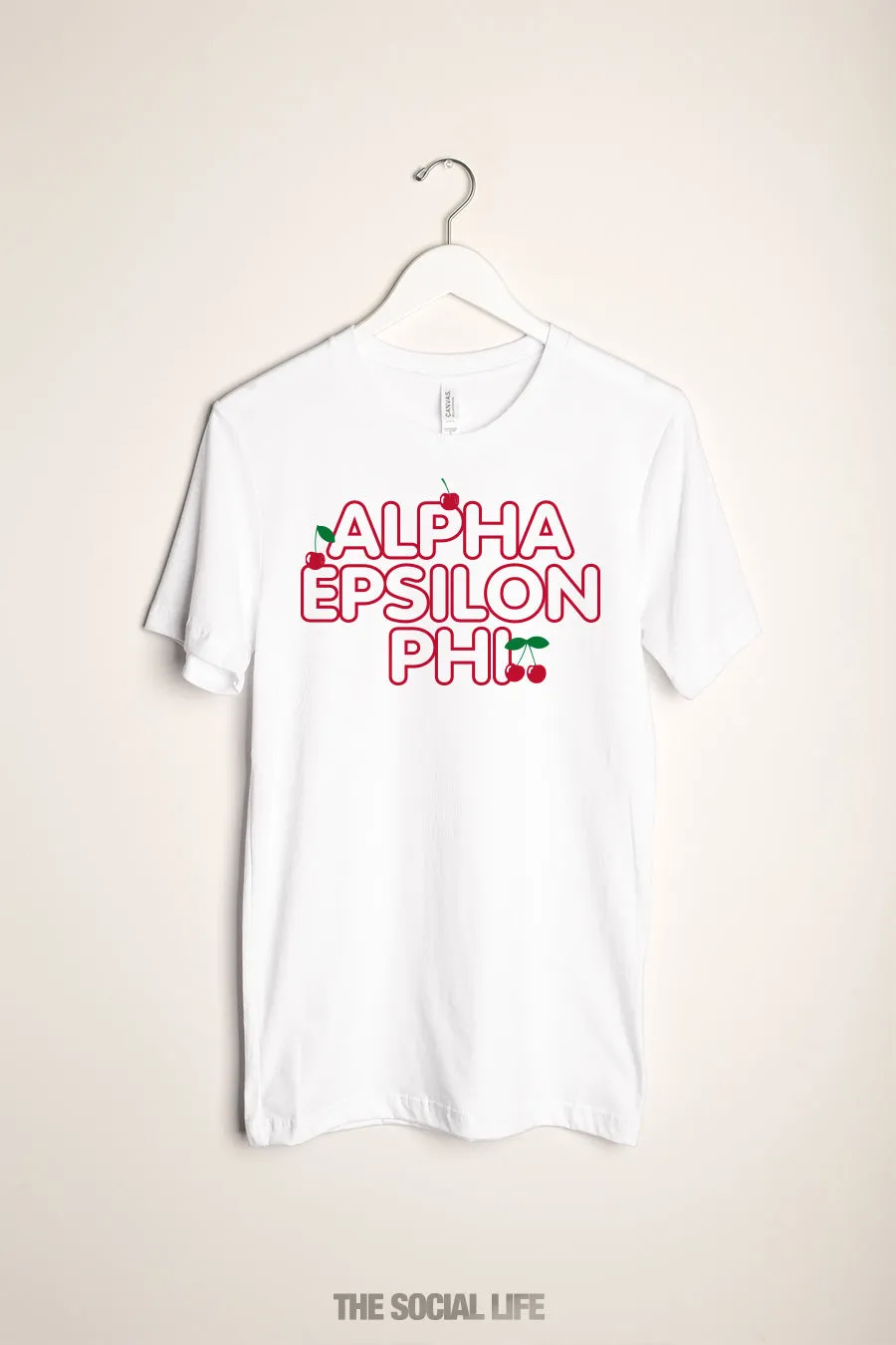 Alpha Epsilon Phi  Wild Cherry Tee