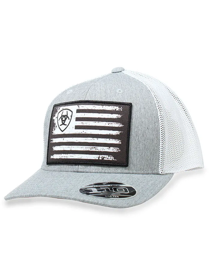 Ariat A300064206 Flexfit 110 Flag Cap Grey