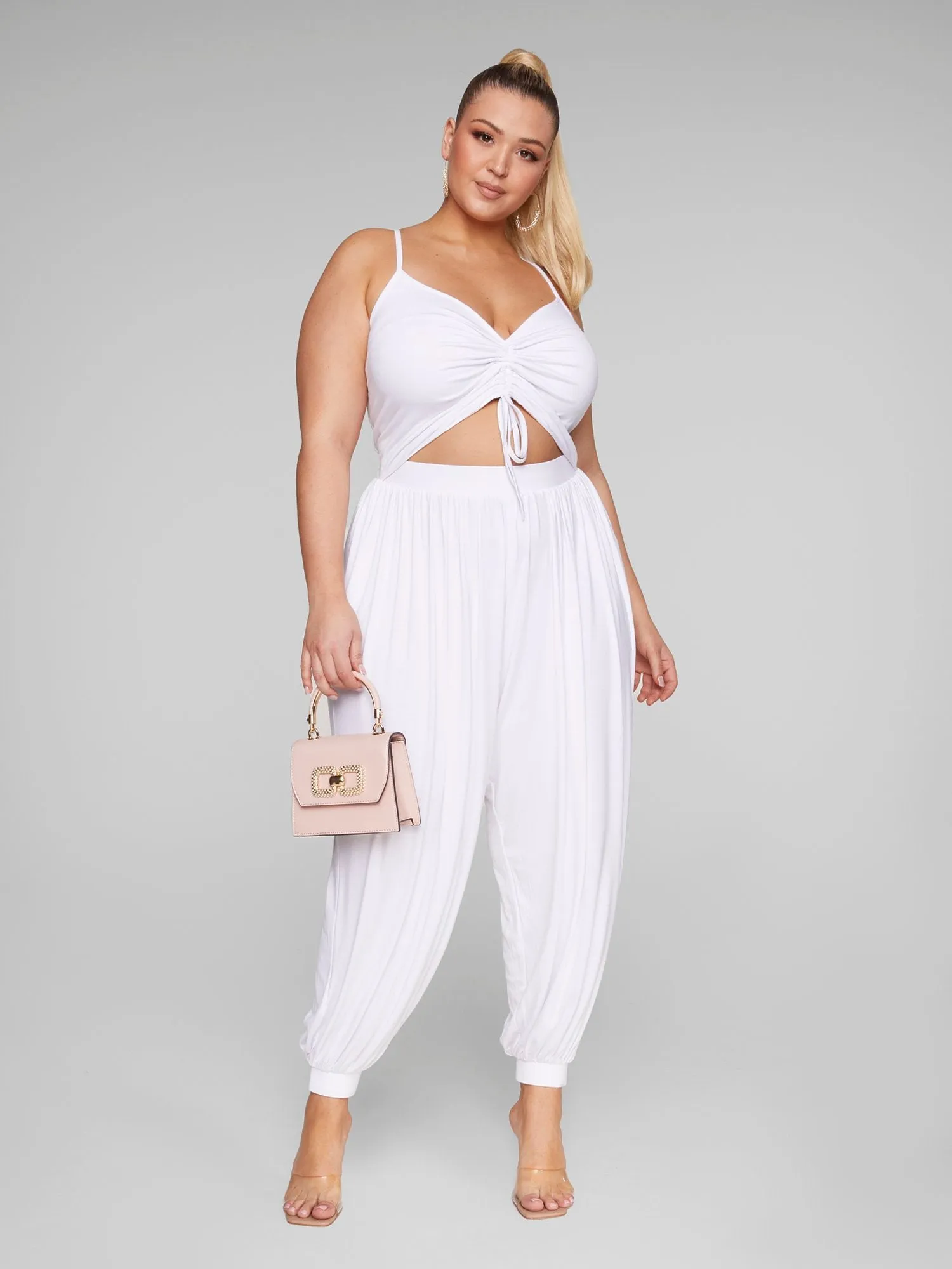 Ava Cutout Harem Jumpsuit