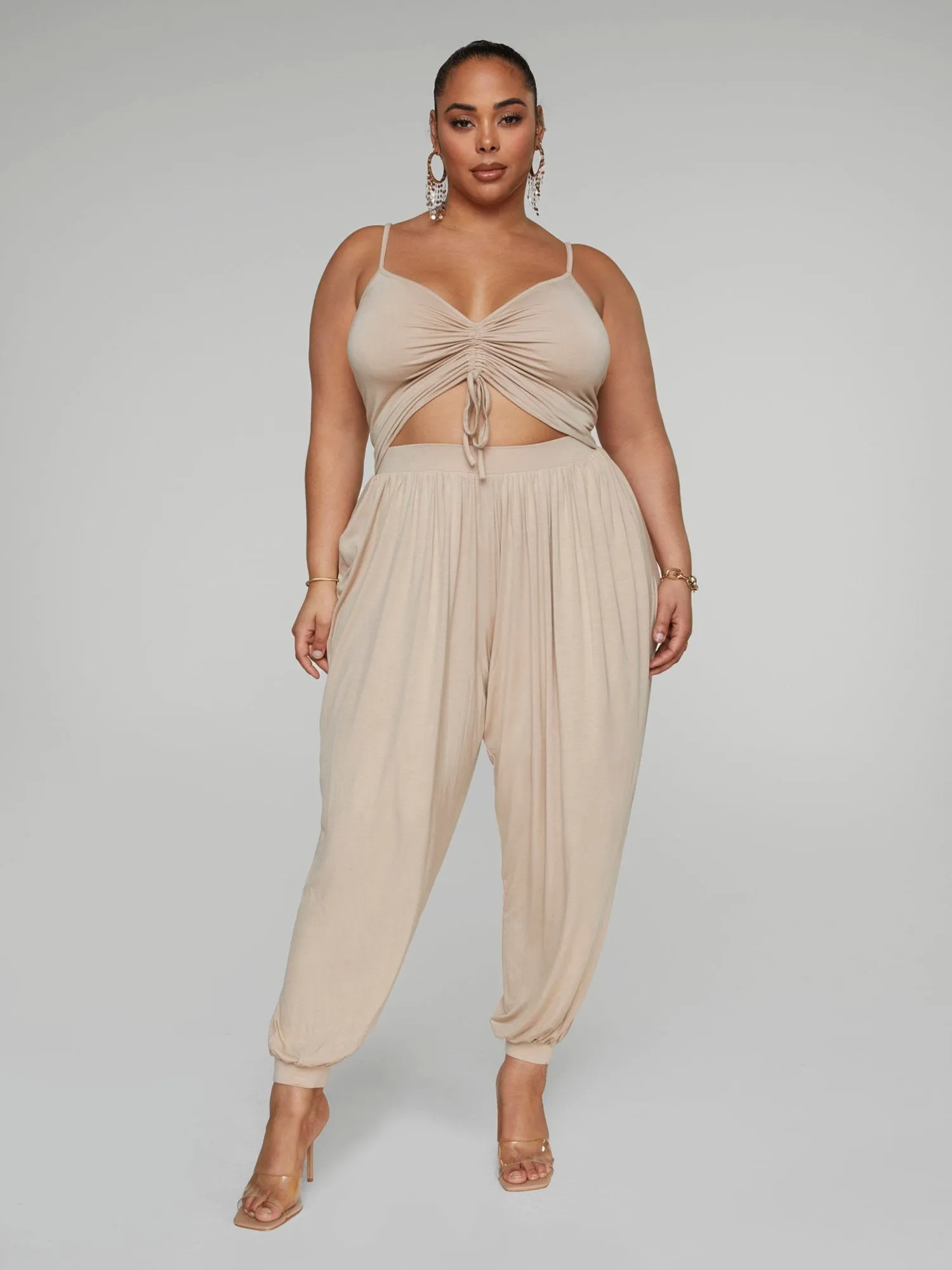 Ava Cutout Harem Jumpsuit