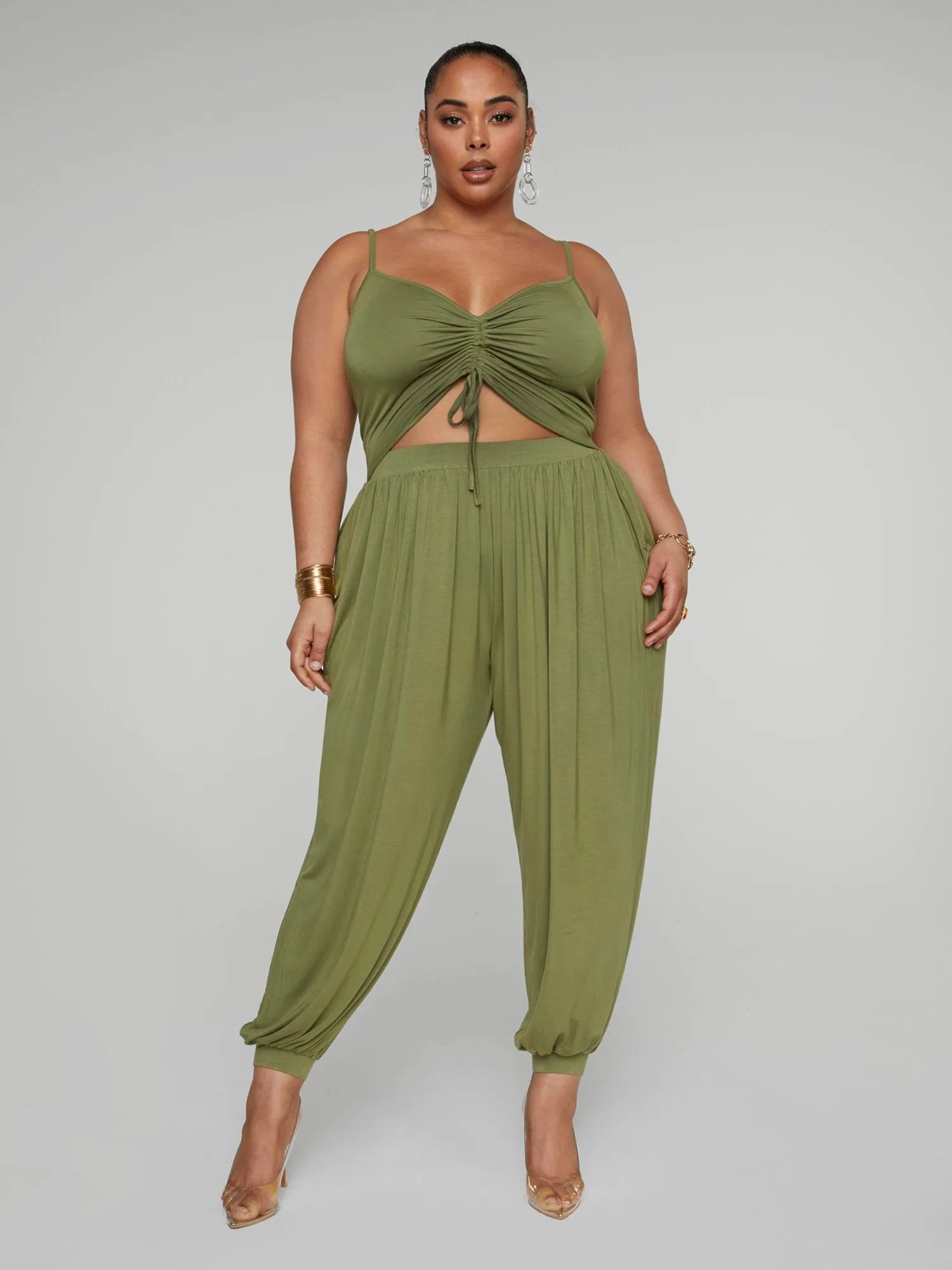 Ava Cutout Harem Jumpsuit