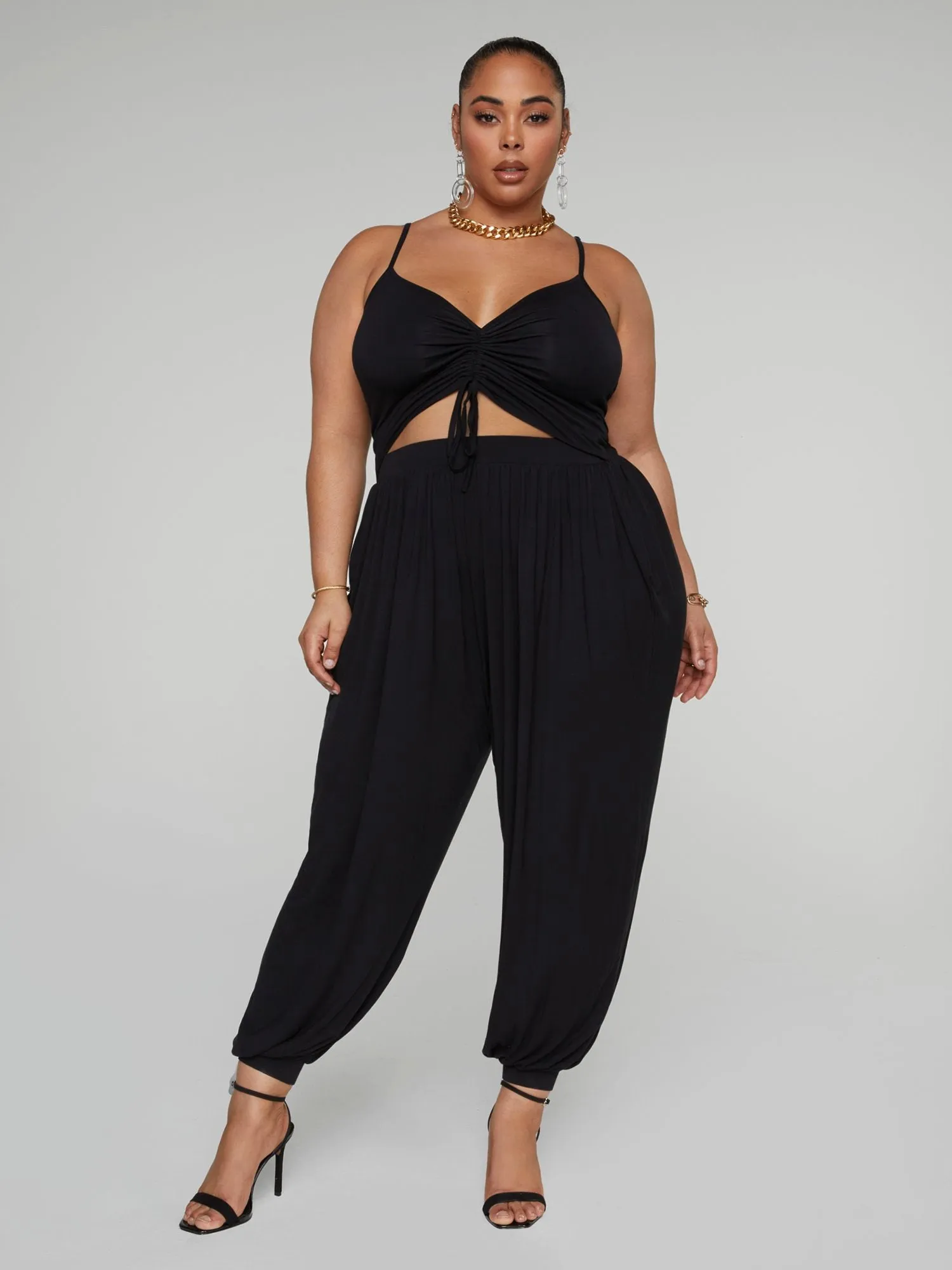 Ava Cutout Harem Jumpsuit