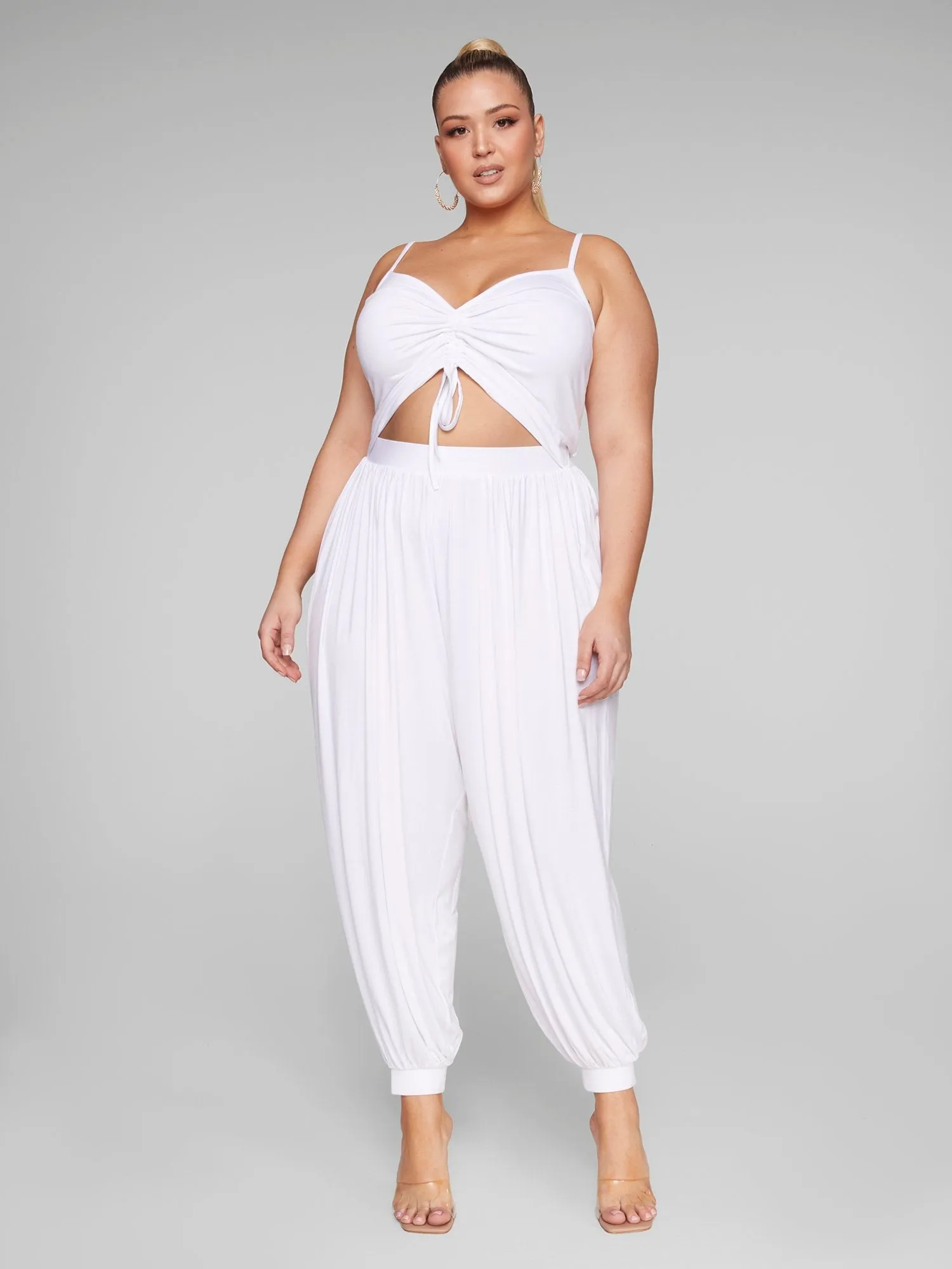 Ava Cutout Harem Jumpsuit