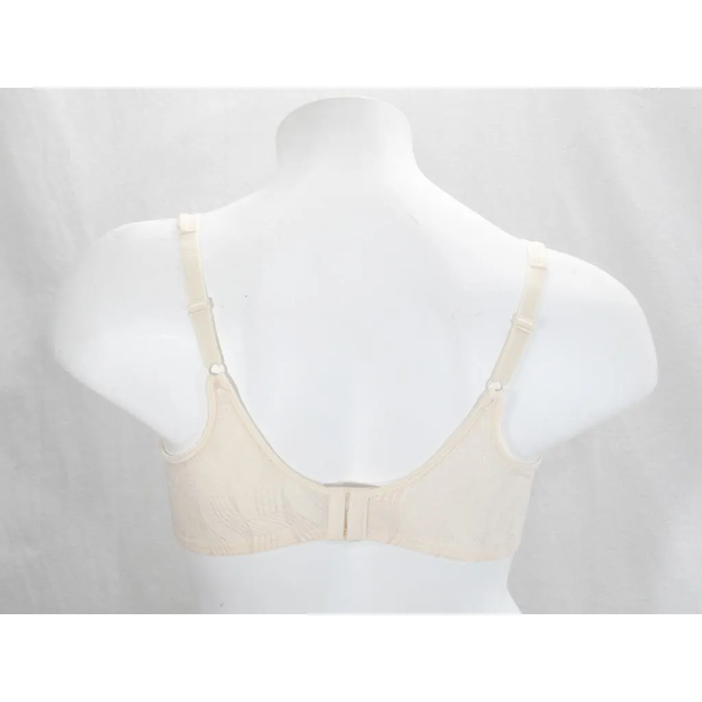 Bali BB64 Worry Free Beige Padded Underwire T-Shirt Bra 36D Ivory NWT