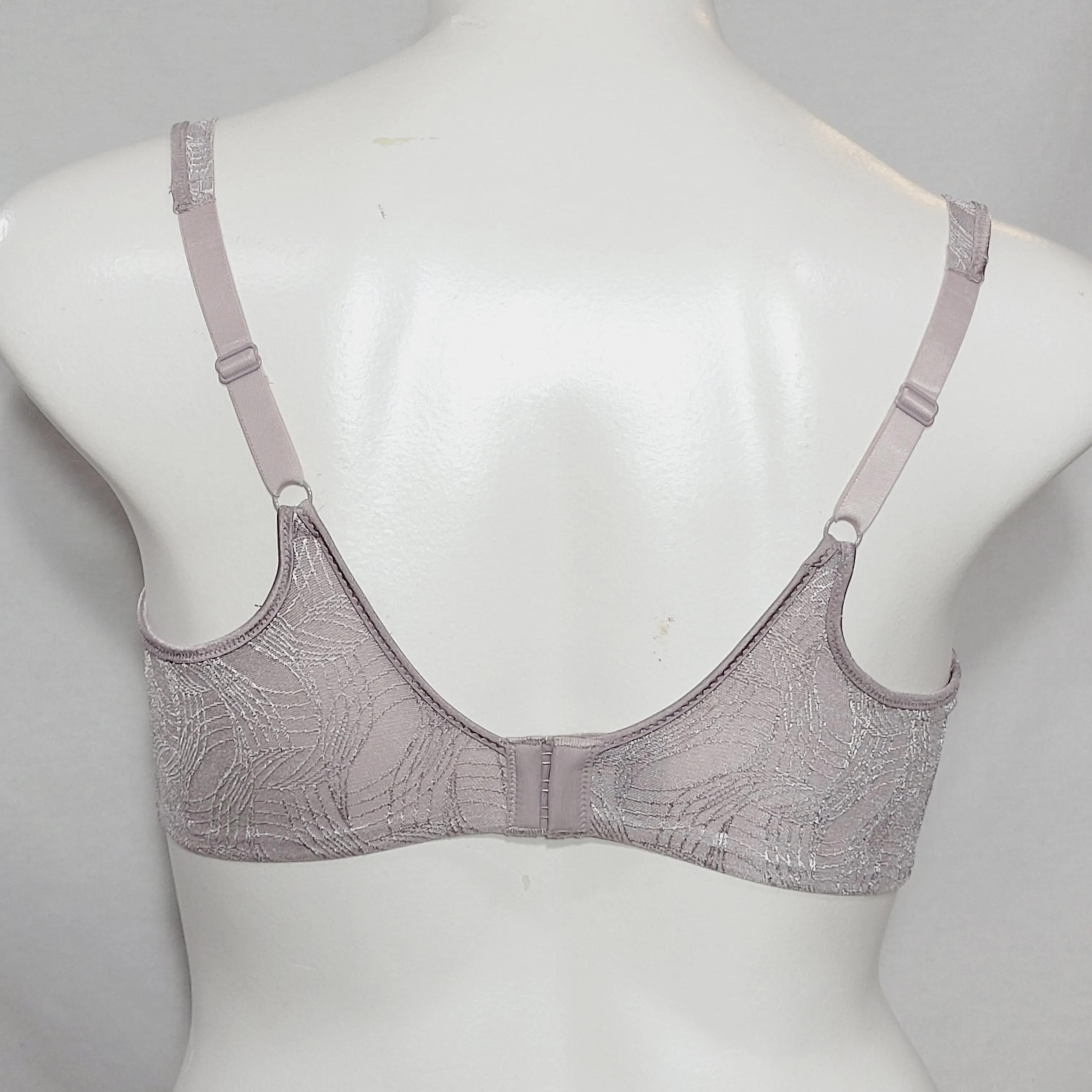 Bali BB64 Worry Free Beige Padded Underwire T-Shirt Bra 42C Taupe NWT