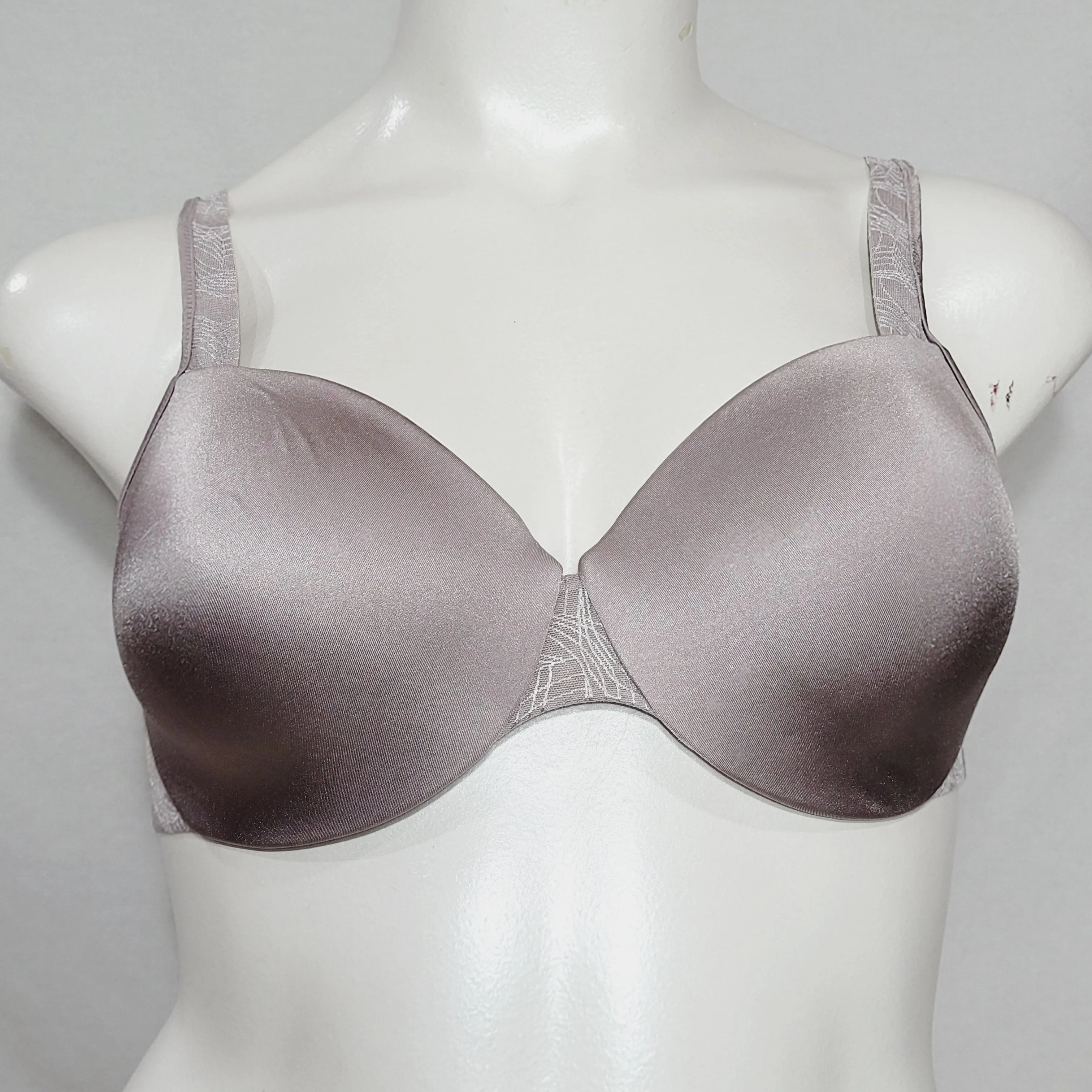 Bali BB64 Worry Free Beige Padded Underwire T-Shirt Bra 42C Taupe NWT