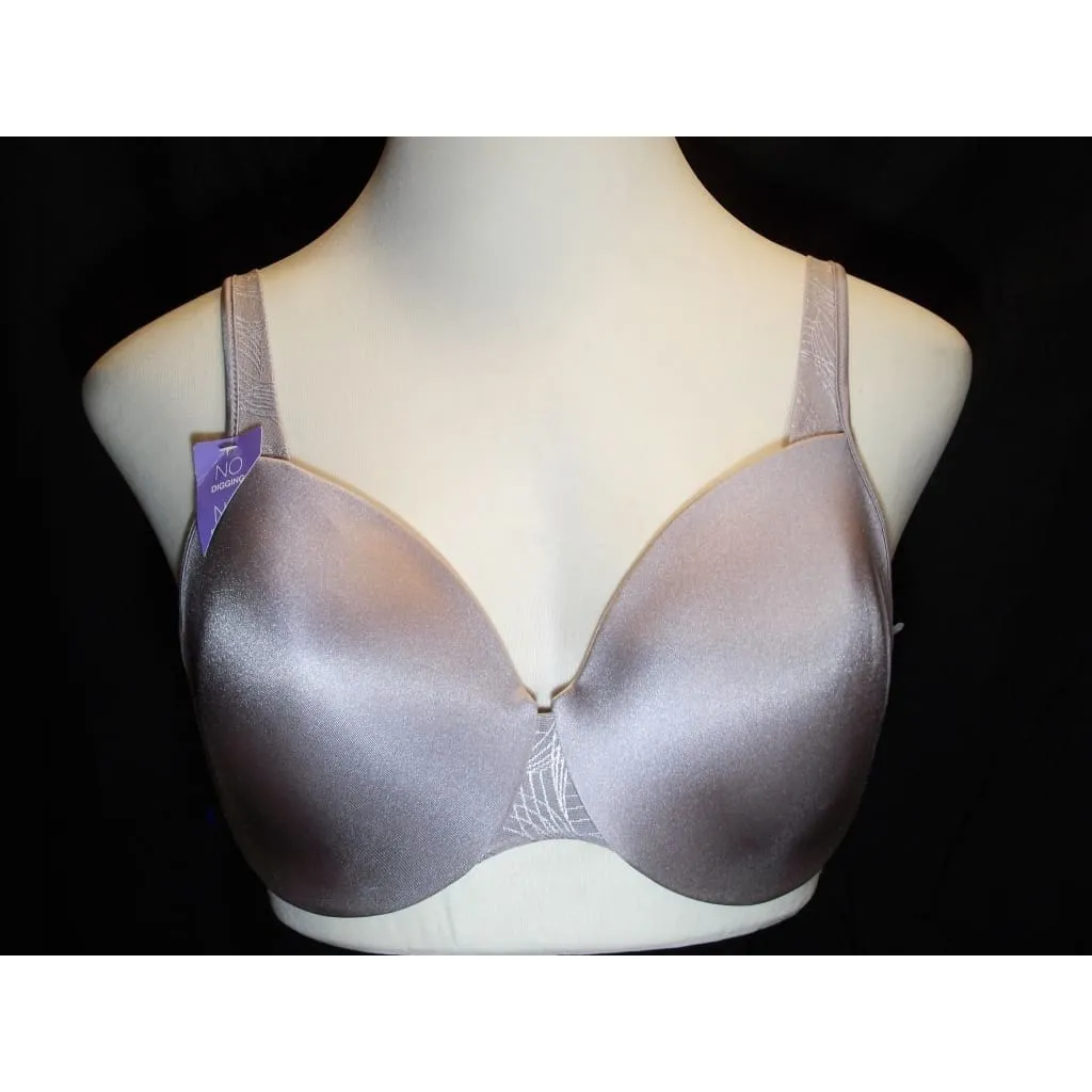 Bali BB64 Worry Free Beige Padded Underwire T-Shirt Bra 42C Taupe NWT