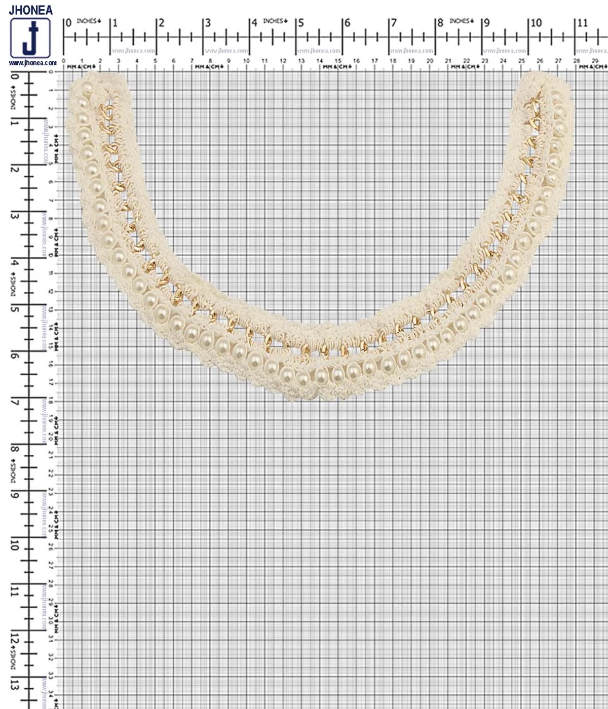 Beautiful Crochet Pearl & Chain Necklace Pattern