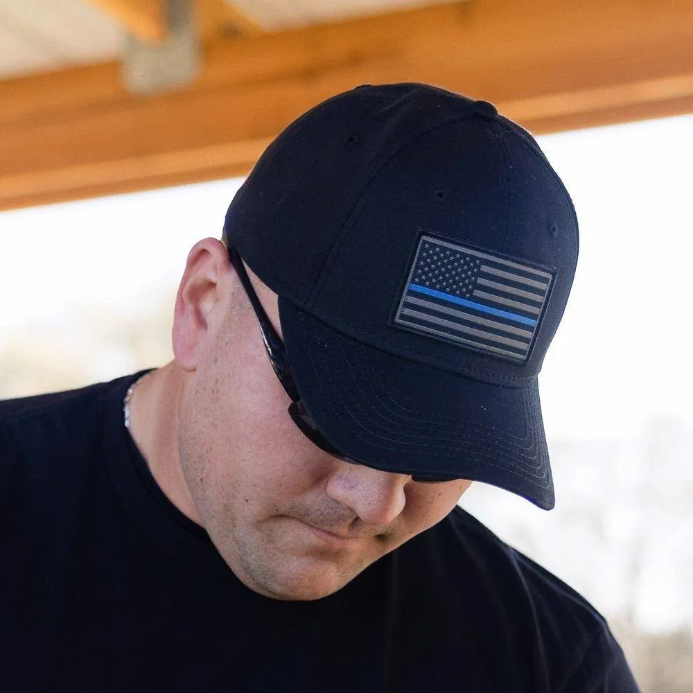 Blue Line Flag Hat