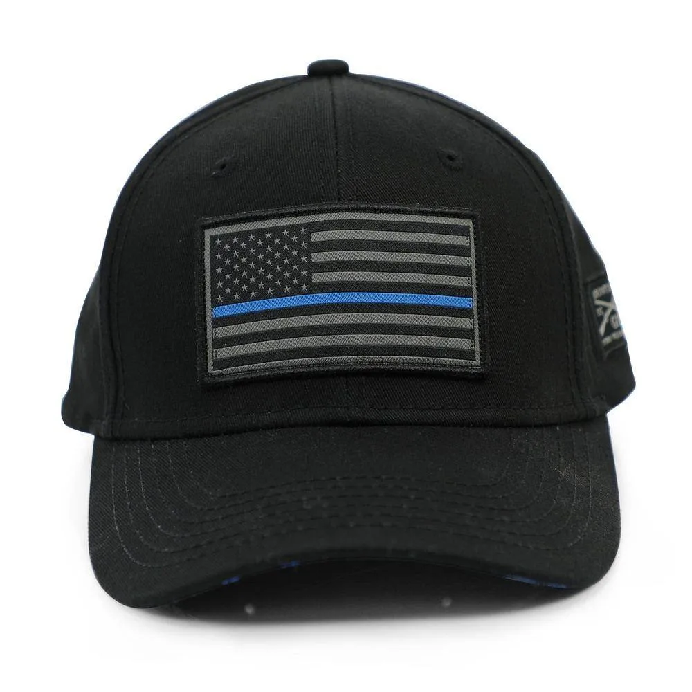 Blue Line Flag Hat