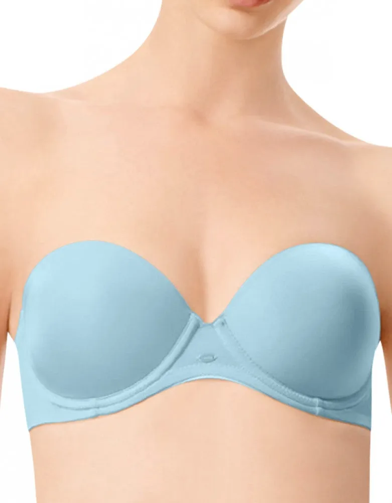 Calvin Klein Women Naked Glamour Strapless Push-Up Bra Fashion