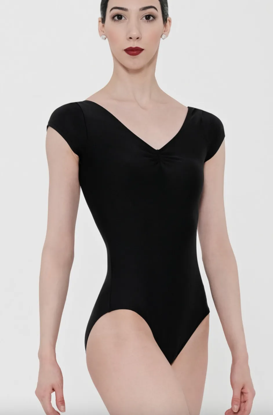 Candide Cap Sleeve Leotard