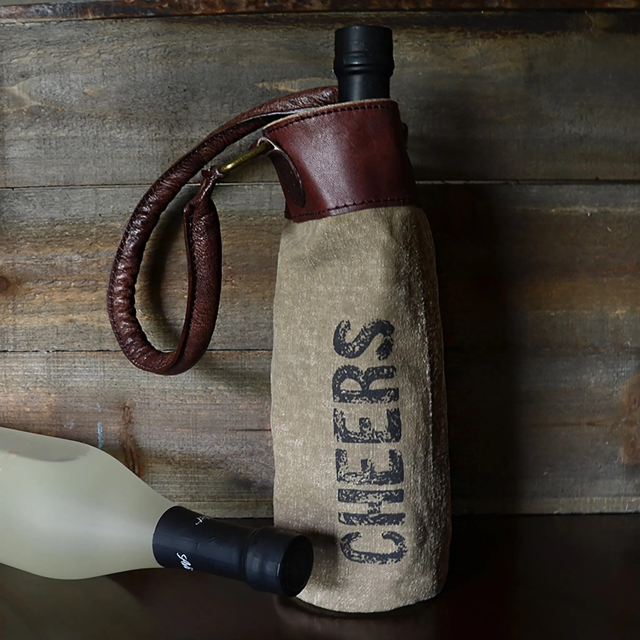 Cheers Wine Tote Bag