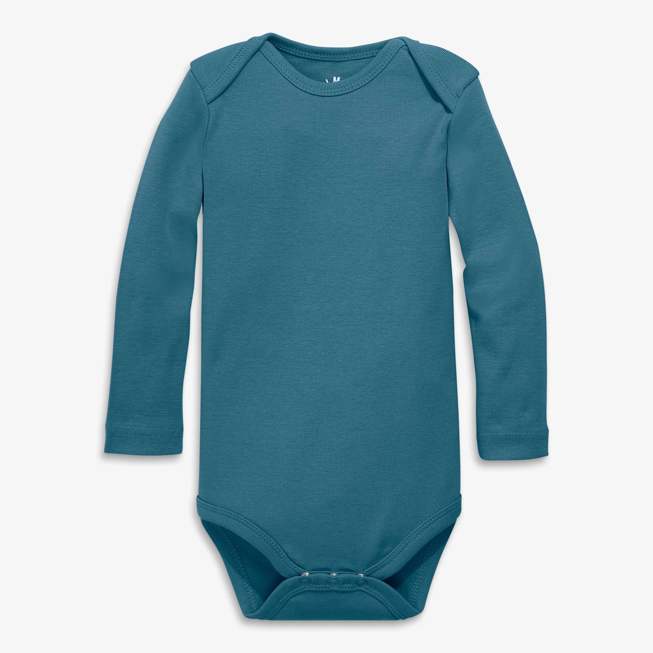 Clearance the organic long sleeve babysuit in seasonal colors