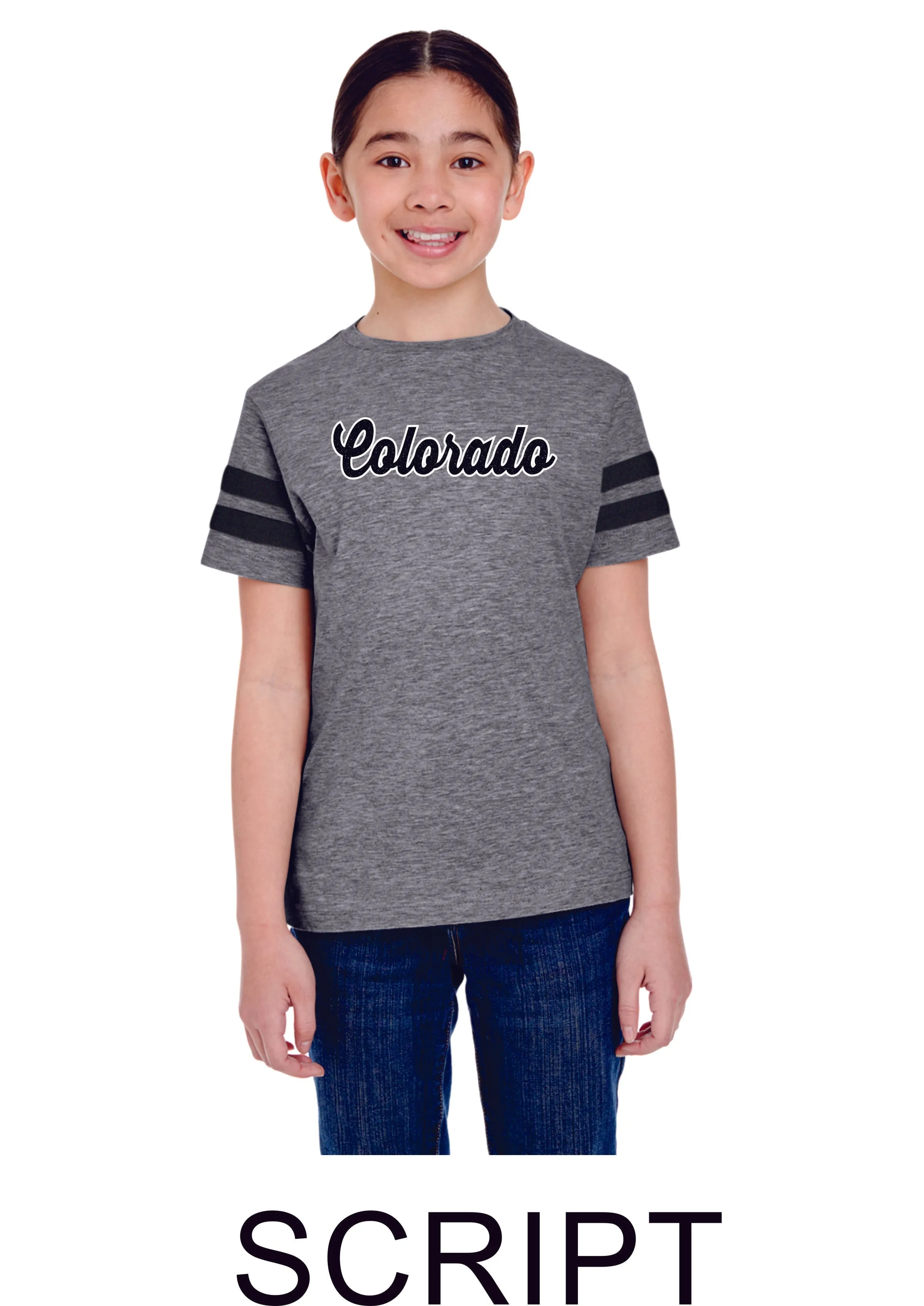 CO Baseball Varsity Tee- Youth, Ladies, Unisex, Curvy Sizes