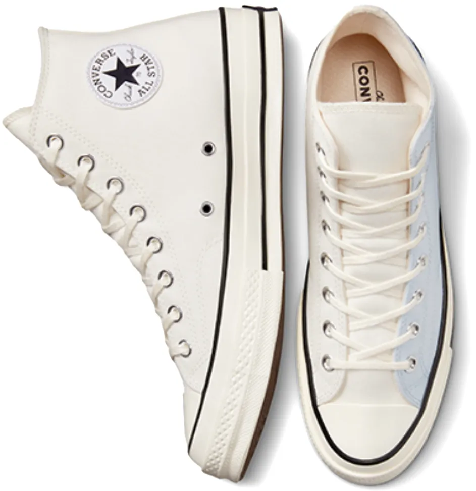 Converse Chuck Taylor All Star 1970s Hi Top Nautical Tri-Blocked Ghosted/Vintage White/Egret