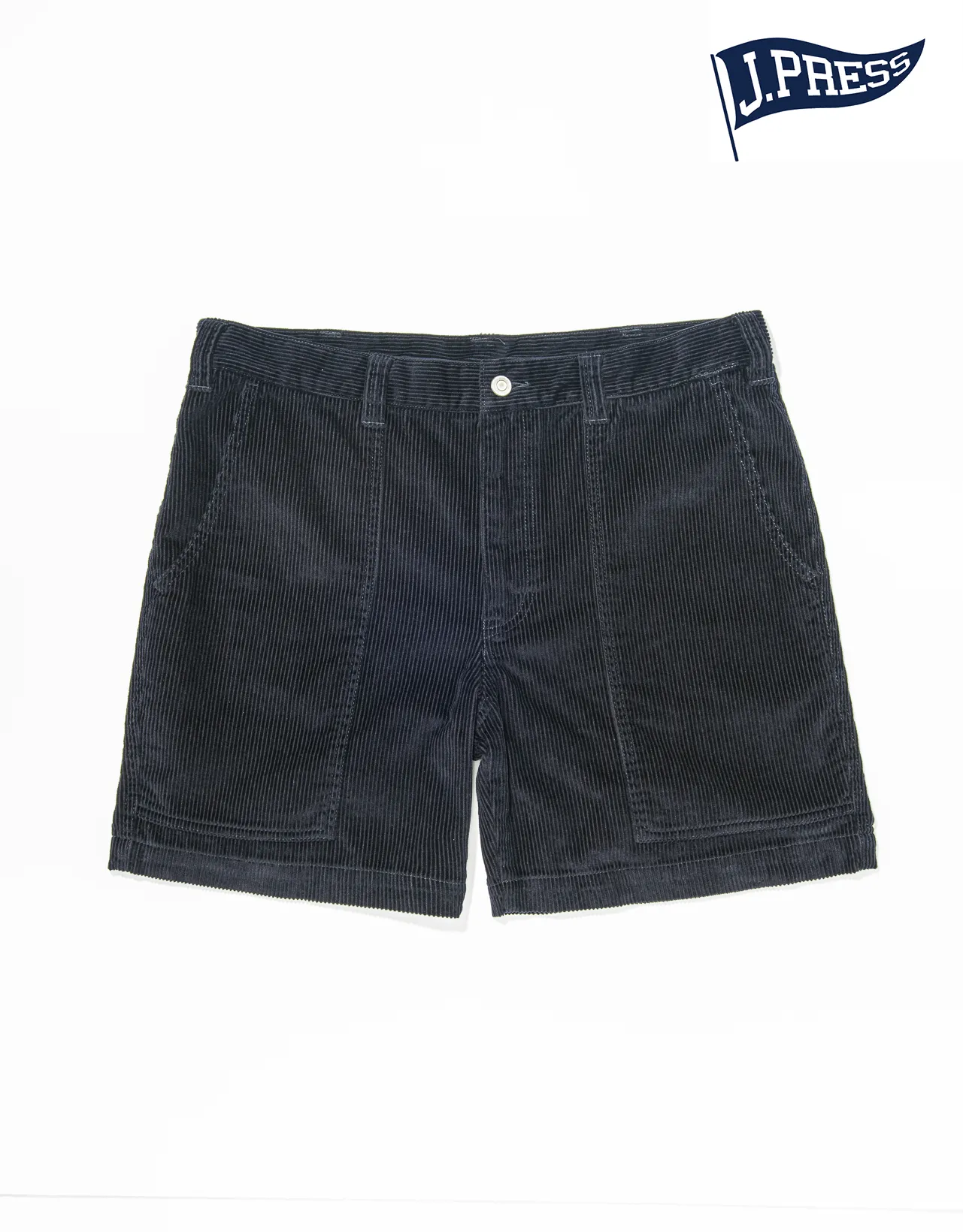 CORDUROY SHORTS - NAVY