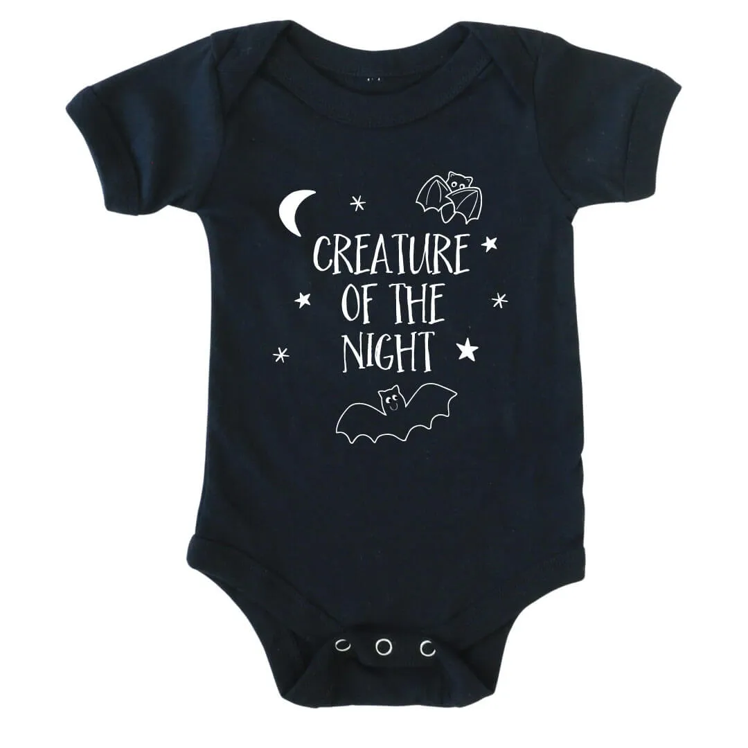 Creature Of The Night Graphic Bodysuit | Black