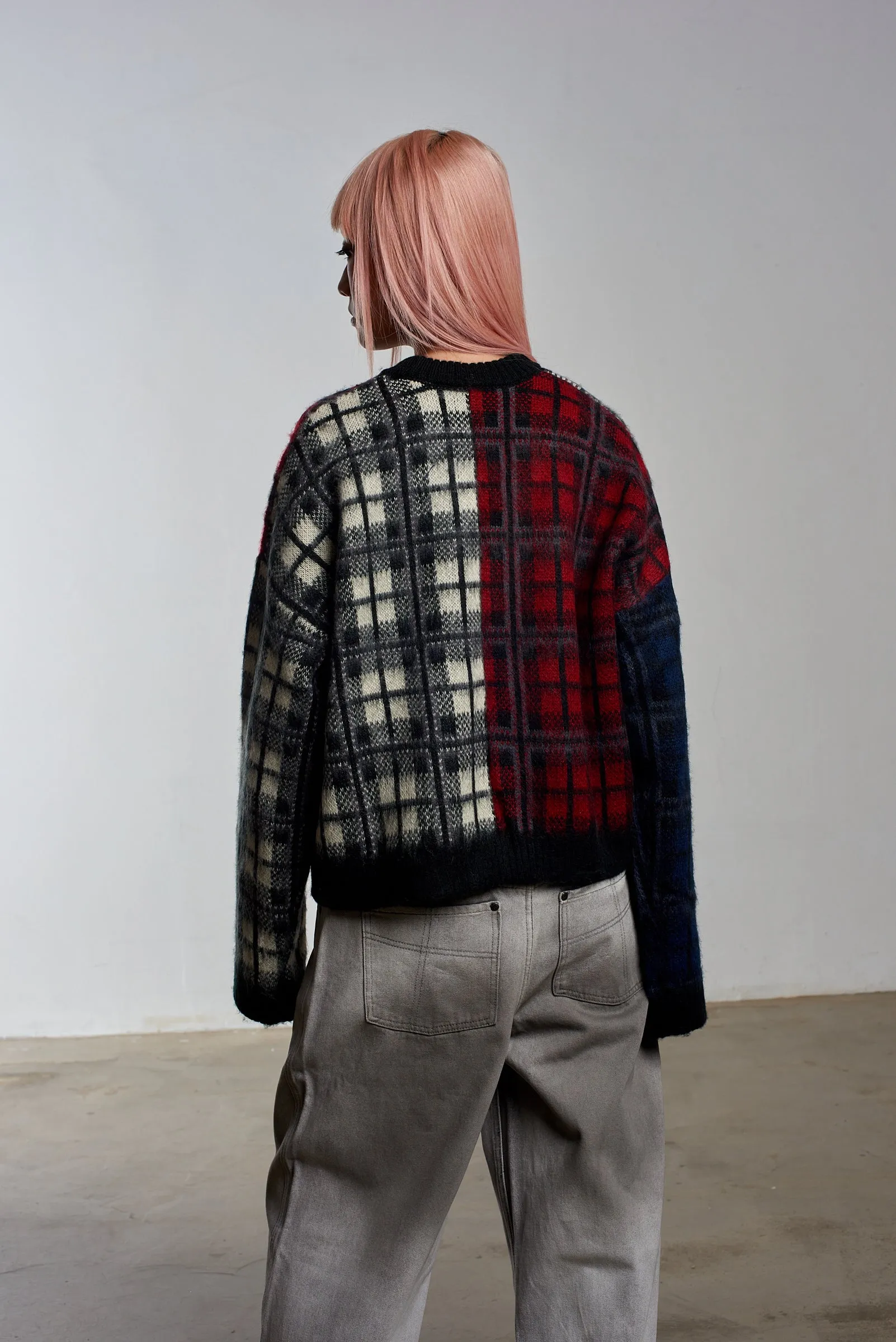 Crux Spliced Check Knit