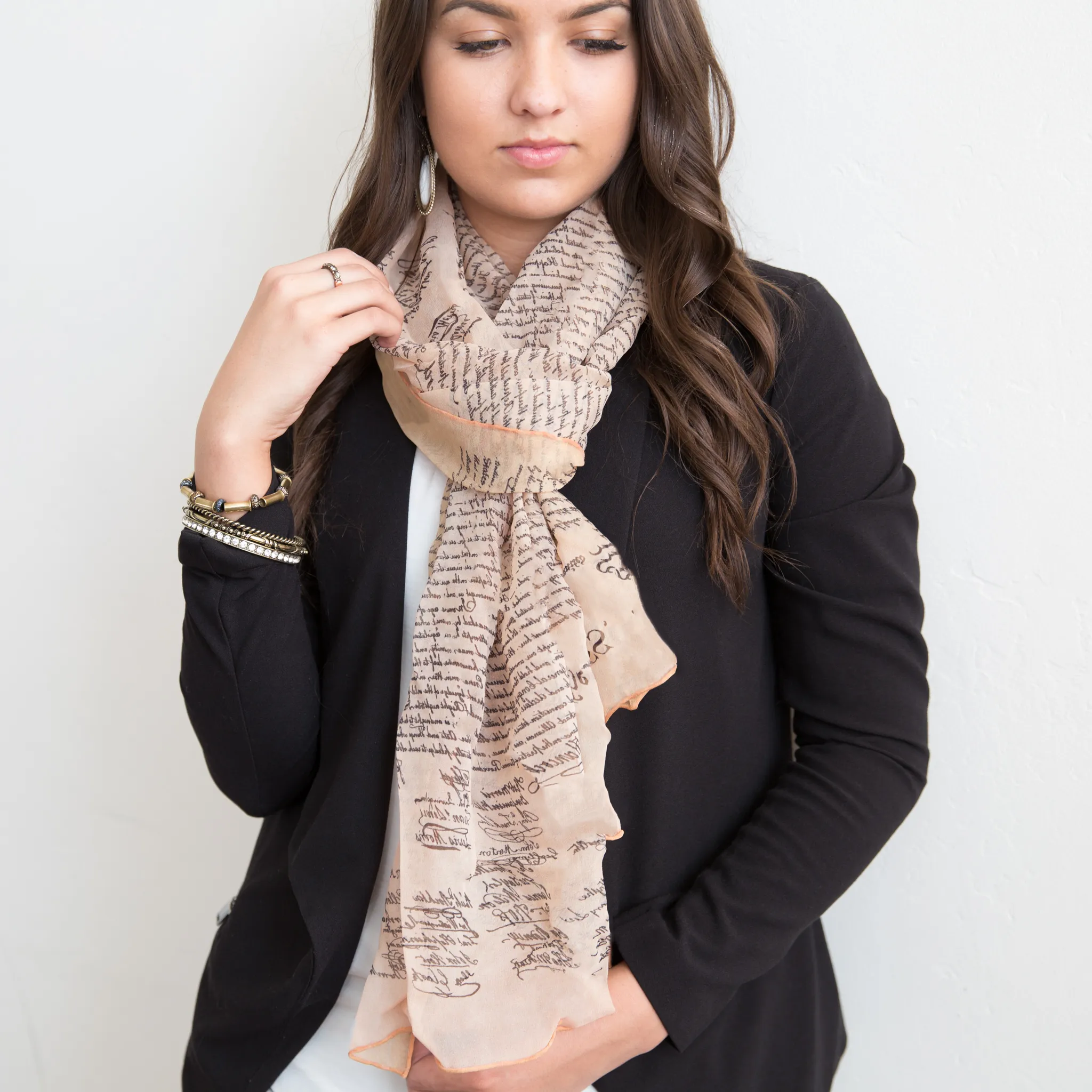 Declaration of Independence Chiffon Scarf