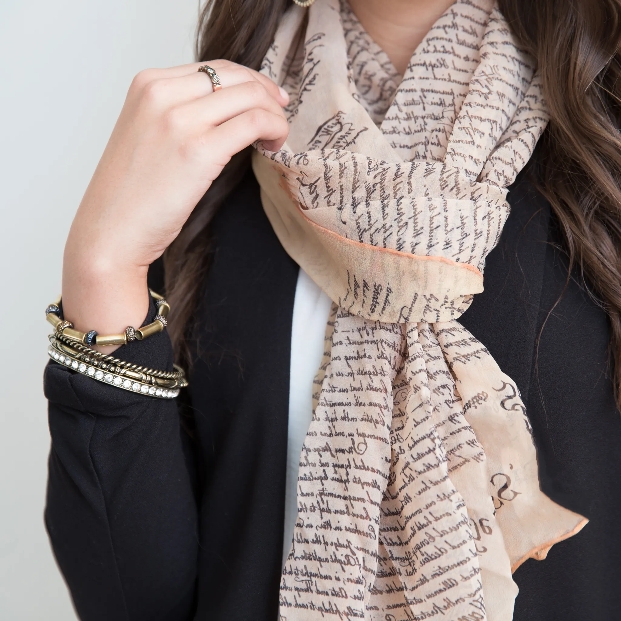 Declaration of Independence Chiffon Scarf