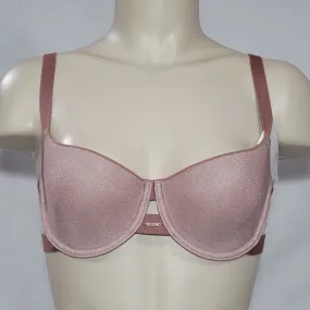 DKNY DK4940 Sheers Spacer T-Shirt Underwire Bra 34B Shell Pink NWT