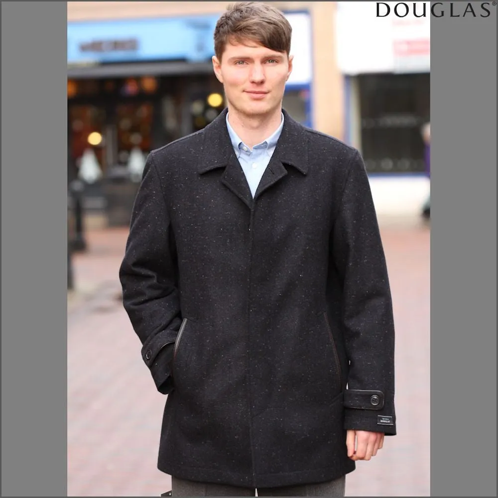 Douglas Wenlock Navy 3/4 Car Coat<>