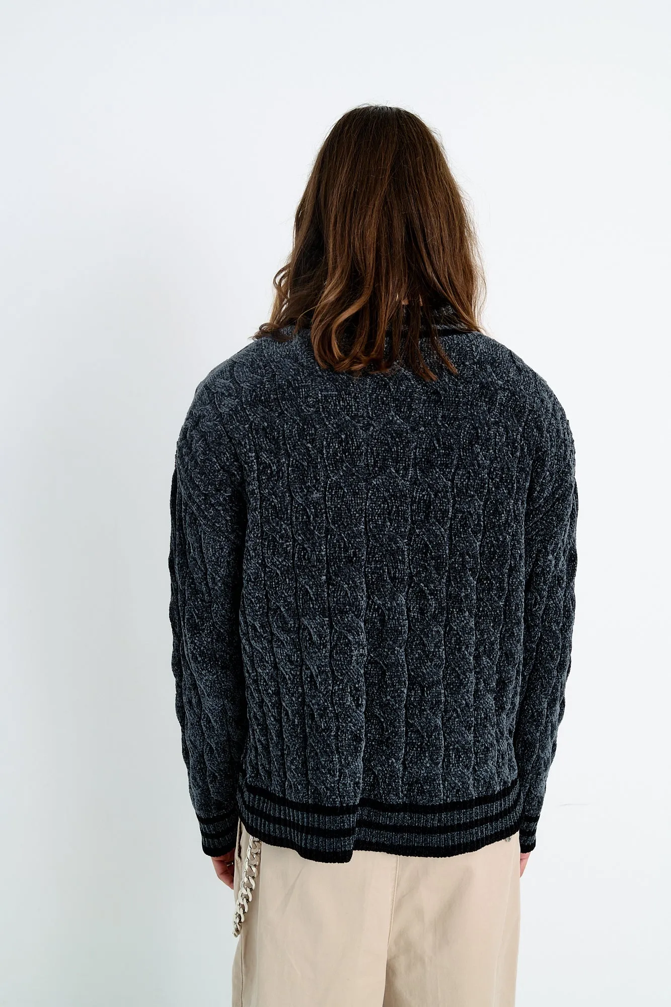 Dweeb Cable Knit Jumper