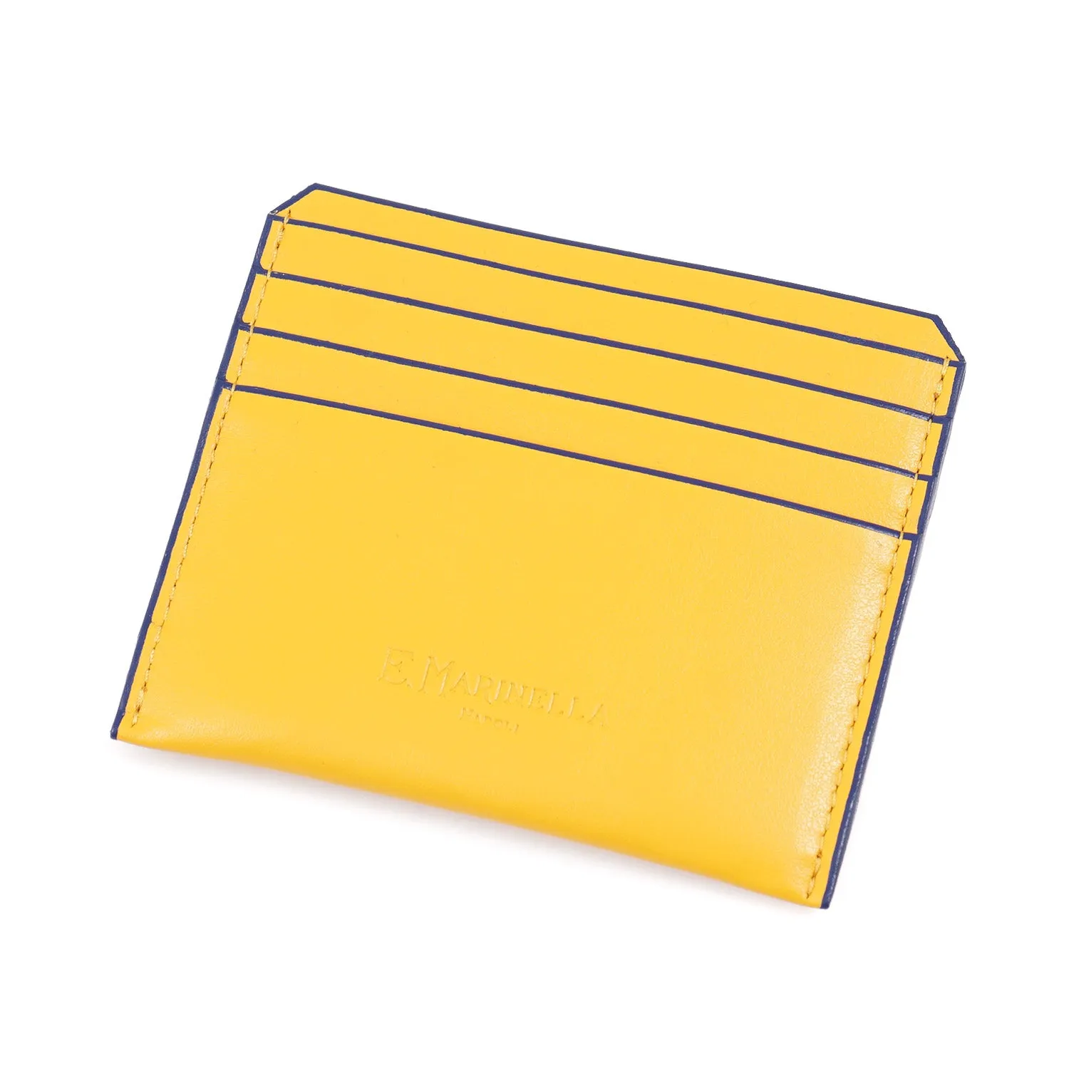 E.Marinella Credit Card Holder in Calfskin