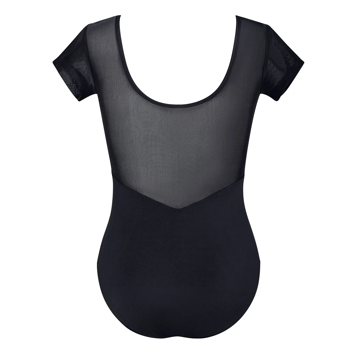 Energetiks Veronica Cap Sleeve Leotard | Black (Adult)