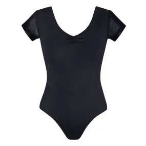 Energetiks Veronica Cap Sleeve Leotard | Black (Adult)