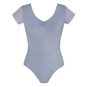 Energetiks Veronica Cap Sleeve Leotard | Silver Bullet (Adult)