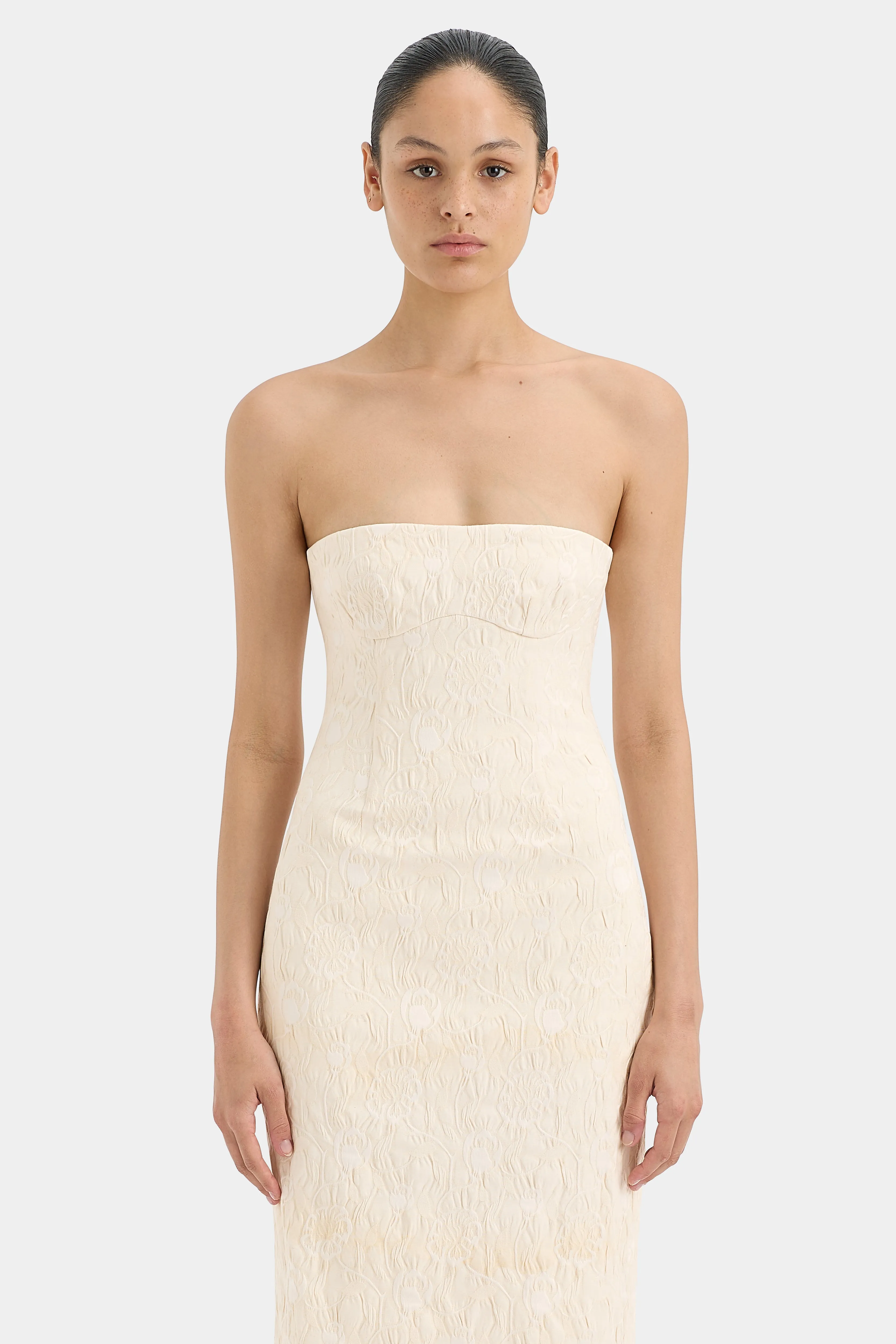 Etienne Column Gown