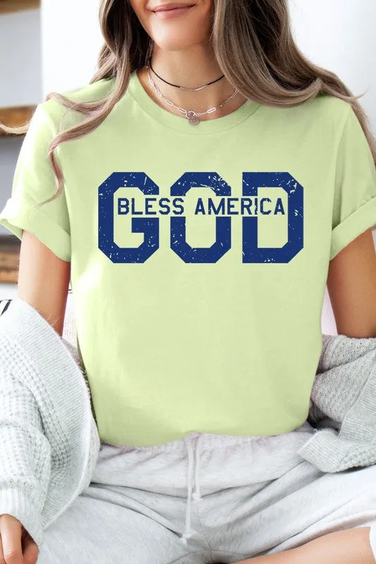 God Bless America Graphic T Shirts