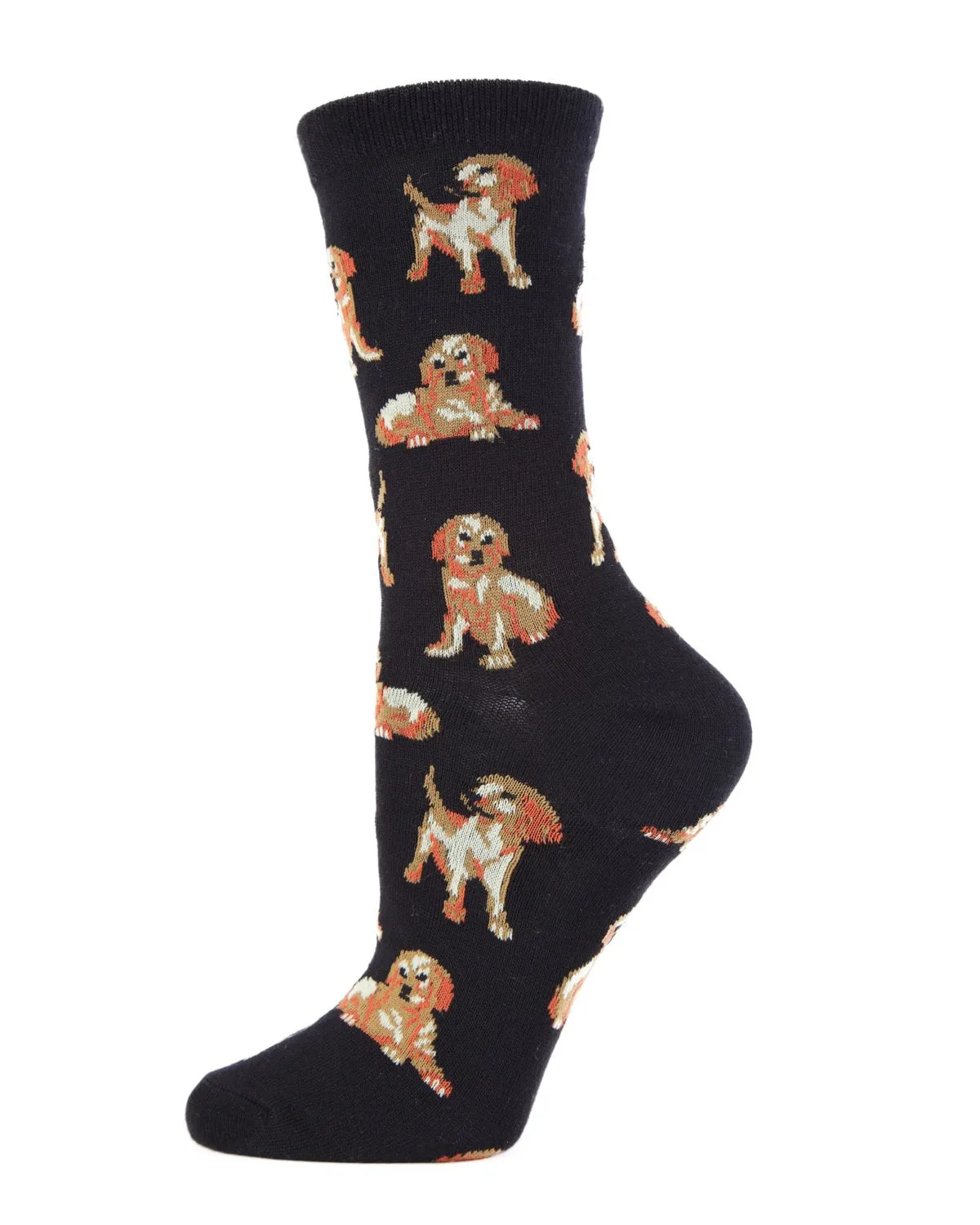 Golden Retriever Bamboo Blend Crew Socks