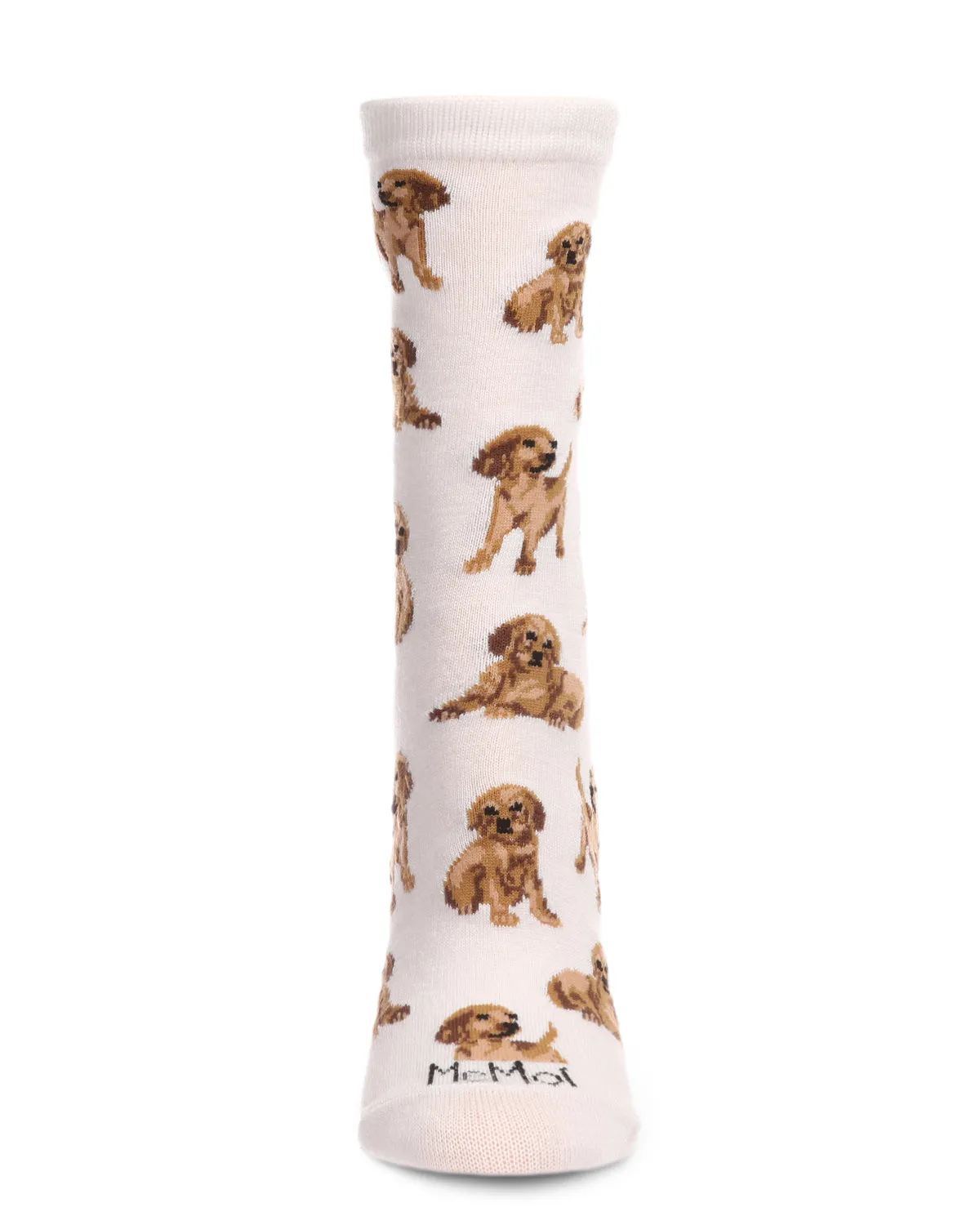 Golden Retriever Bamboo Blend Crew Socks