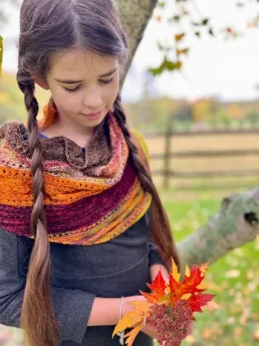 Happy Camper Fall Shawl Pattern