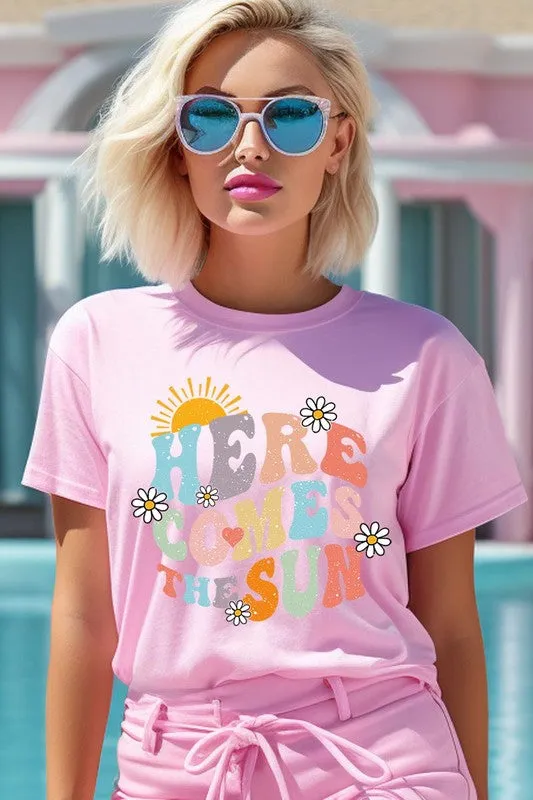 Here Comes The Sun Graphic T Shirts